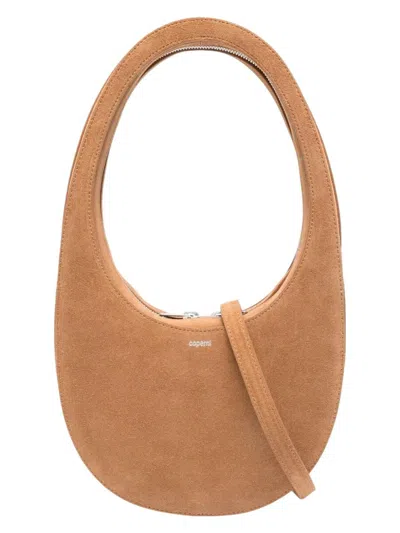 Coperni Women's Swipe Suede Leather Crossbody Bag