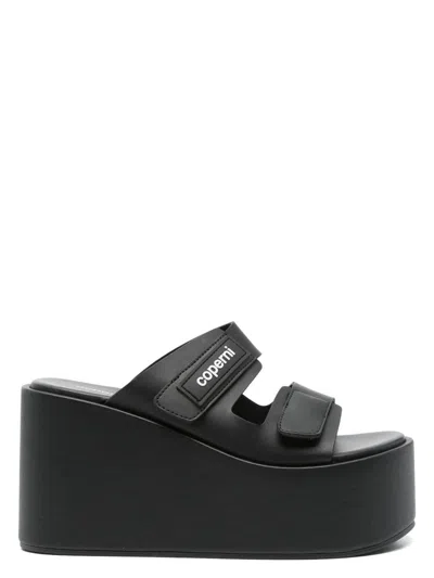 COPERNI WOMEN'S WEDGE DOUBLE-STRAP SANDALS