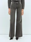 Coperni Women Wide Leg Jeans In Black