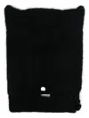 Coperni Knitted Horn Beanie Hat In Multicolor