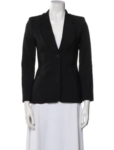 Pre-owned Coperni Wool Blazer In Black