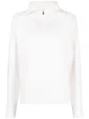 Coperni Wool-blend Half-zip Jumper In White