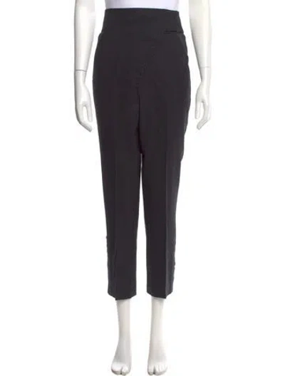 Pre-owned Coperni Wool Straight Leg Pants W/ Tags In Black