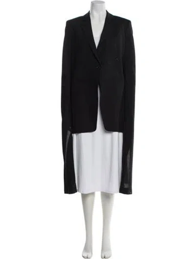 Pre-owned Coperni Wool Striped Jacket In Gray