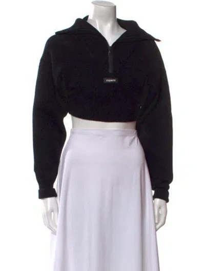 Pre-owned Coperni Wool Sweater In Black