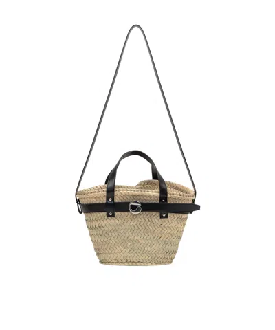 COPERNI COPERNI LOGO PLAQUE INTERWOVENED SHOULDER BAG