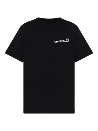 Coperni X Disney Cinderella T-shirt In Black