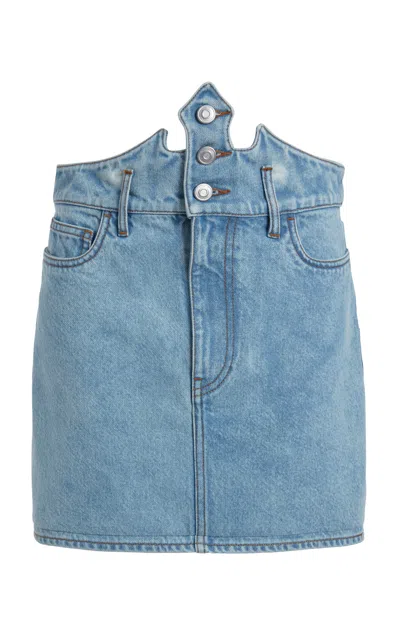 COPERNI X DISNEY CROWN DENIM SKIRT 