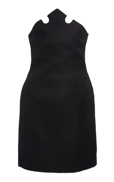 Coperni X Disney Crown Dress In Black