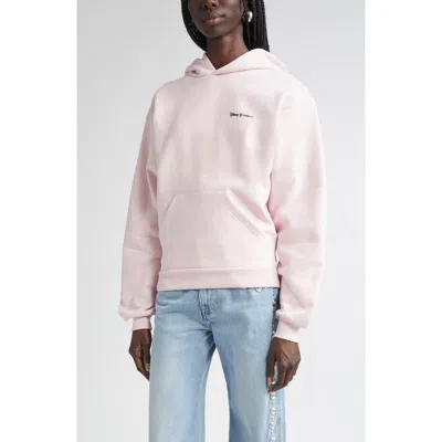 Coperni X Disney Crown Fleece Logo Hoodie In Pink