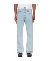 Coperni Blue Disney Edition Crown Jeans In Blue