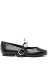 Coperni X Disney Horn Ballet Flats In Black