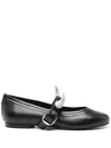 Coperni X Disney Horn Ballet Flats In Black