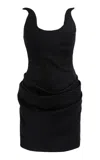 Coperni X Disney Horn Dress In Black