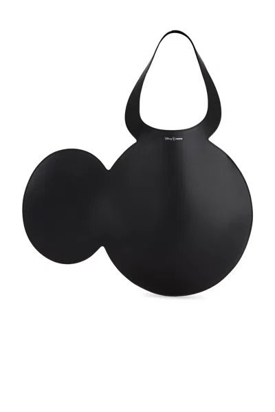 Coperni X Disney Mickey Tote Bag In Black