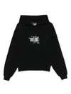 Coperni X Disney Midnight-print Hoodie In Black