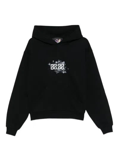 Coperni X Disney Midnight-print Hoodie In Black