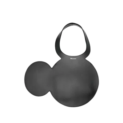 Coperni X Disney Mouse-shaped Tote Bag In Black