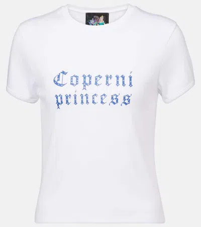 Coperni X Disney T-shirt Princess Aus Baumwoll-jersey