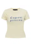 Coperni Fitted T-shirt With Playful Graphic And Round Neckline