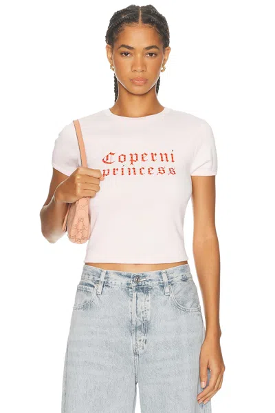 Coperni X Disney Princess Slim-fit T-shirt In White