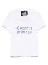 Coperni X Disney T-shirt Princess Aus Baumwoll-jersey In White