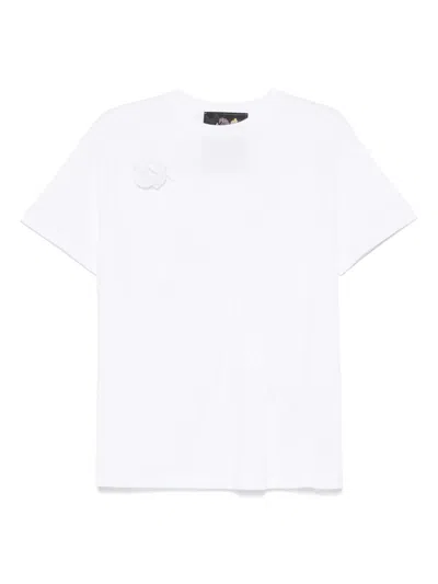 Coperni X Disney Rose T-shirt In Weiss