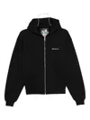 Coperni Black Disney Maleficent Zip Up Hoodie In Black