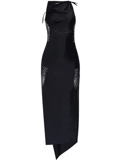 Coperni X Puma Cut-out Dress In Black