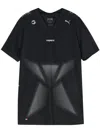 Coperni X Puma Logo-print T-shirt In Black