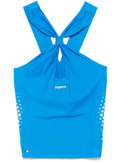Coperni X Puma Logo Top In Blue