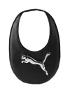 Coperni X Puma Oval Black Shoulder Bag In Black