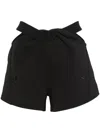 Coperni X Puma Twist-detail Shorts In Black