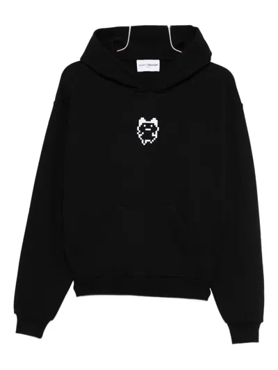 Coperni X Tamagotchi Logo-print Hoodie In Black