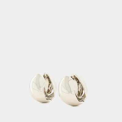 Coperni Xl Creole Earrings -  - Metal - Silver