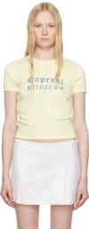 Coperni Fitted T-shirt With Playful Graphic And Round Neckline