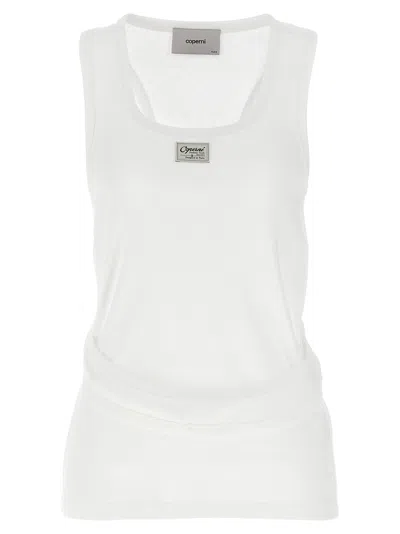 Coperni Round-neck Vest In White