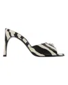 Coperni Open-toed High-heeled Sandals In Black