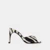 Coperni Open-toed High-heeled Sandals In Black