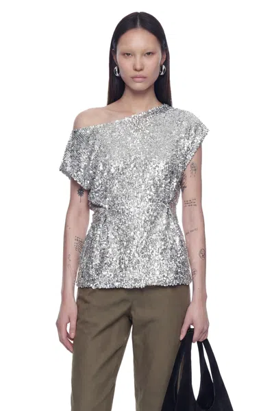 Coperni Zero Waste Adjustable Tee In White