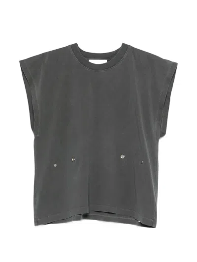 Coperni Zero Waste Adjustable T-shirt In Gray