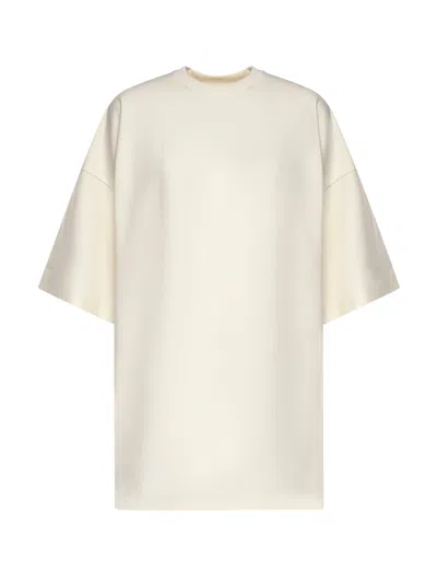 Coperni Zero Waste T-shirt In Viscose Blend In Neutral