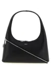 Coperni Zip Baguette Shoulder Bags Black In Black