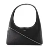 Coperni Zip Handbag - Leather - Black In Black