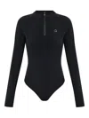 Coperni Stand-up Collar Long-sleeve Top In Black
