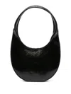 Coperni Crescent Zip Tote Bag In Black