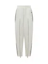 Coperni White Relaxed Drawstring Pants In White
