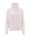 Coperni Wool Sweater With High Collar In Pink