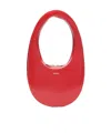 Coperni Tote Swipe Mini Aus Glas In Red