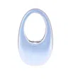 Coperni Mini Oval Top Handle Bag In Blue